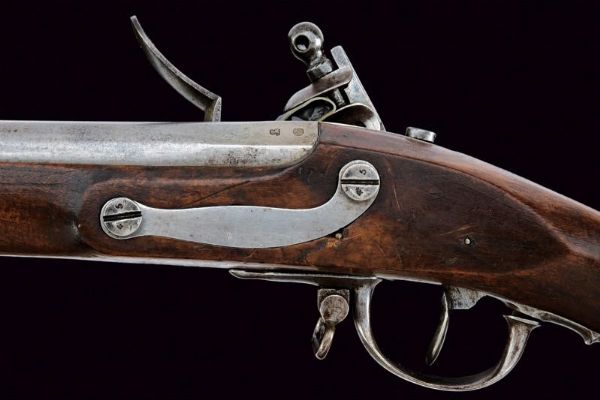 Fucile a pietra focaia  - Asta Rare Armi Antiche e Militaria da tutto il mondo - Associazione Nazionale - Case d'Asta italiane