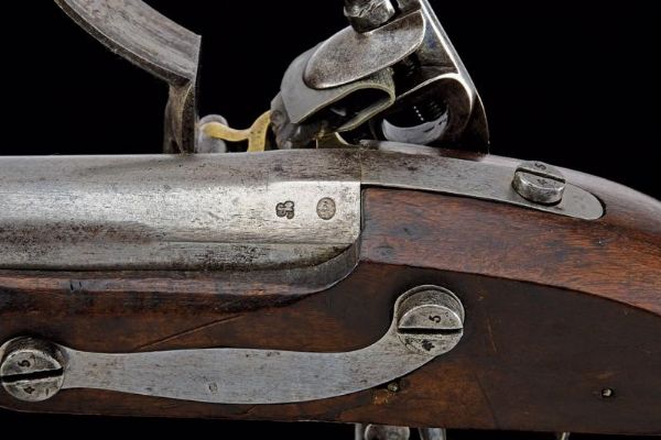 Fucile a pietra focaia  - Asta Rare Armi Antiche e Militaria da tutto il mondo - Associazione Nazionale - Case d'Asta italiane