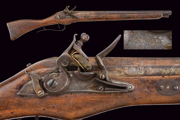 Archibusone a pietra composito  - Asta Rare Armi Antiche e Militaria da tutto il mondo - Associazione Nazionale - Case d'Asta italiane