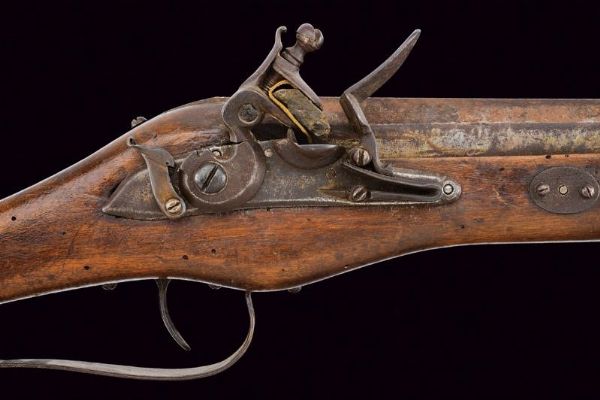 Archibusone a pietra composito  - Asta Rare Armi Antiche e Militaria da tutto il mondo - Associazione Nazionale - Case d'Asta italiane