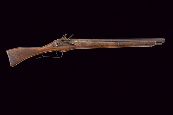 Archibusone a pietra composito  - Asta Rare Armi Antiche e Militaria da tutto il mondo - Associazione Nazionale - Case d'Asta italiane