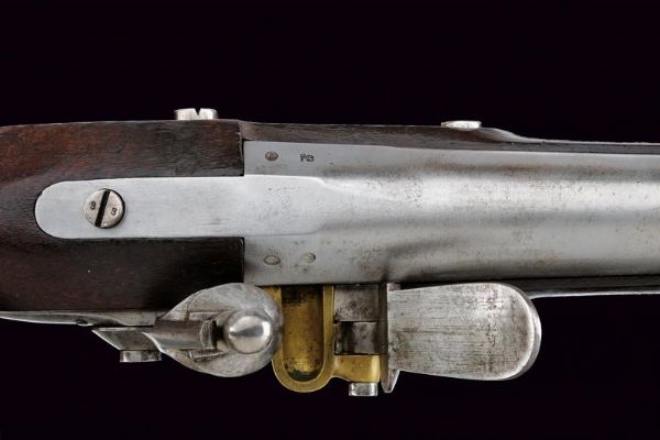 Raro fucile corto a pietra focaia  - Asta Rare Armi Antiche e Militaria da tutto il mondo - Associazione Nazionale - Case d'Asta italiane