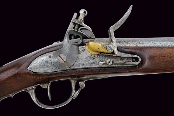 Fucile a pietra focaia  - Asta Rare Armi Antiche e Militaria da tutto il mondo - Associazione Nazionale - Case d'Asta italiane