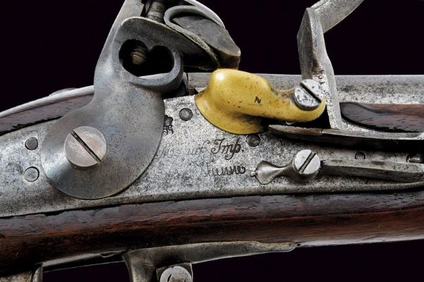 Fucile a pietra focaia  - Asta Rare Armi Antiche e Militaria da tutto il mondo - Associazione Nazionale - Case d'Asta italiane