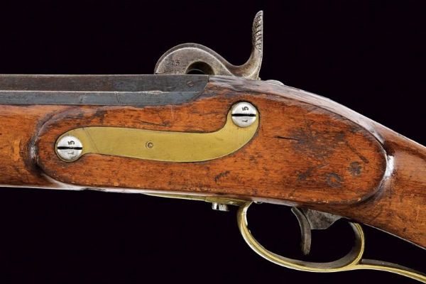 Raro Jagerstutzen Mod. 1842 con sistema Augustin  - Asta Rare Armi Antiche e Militaria da tutto il mondo - Associazione Nazionale - Case d'Asta italiane
