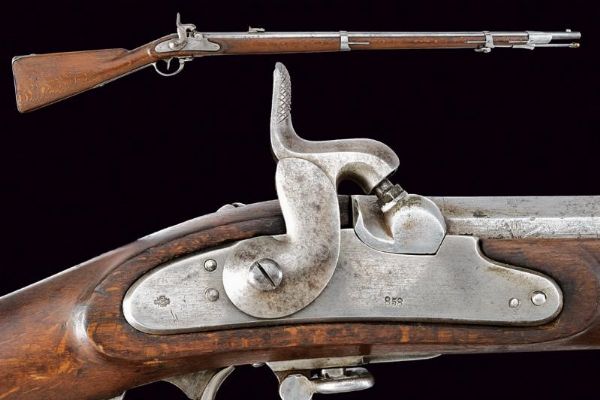 Fucile a luminello Lorenz da fanteria Mod.1854/II  - Asta Rare Armi Antiche e Militaria da tutto il mondo - Associazione Nazionale - Case d'Asta italiane