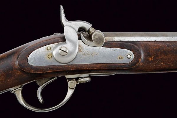 Fucile a luminello Lorenz da fanteria Mod.1854/II con baionetta  - Asta Rare Armi Antiche e Militaria da tutto il mondo - Associazione Nazionale - Case d'Asta italiane