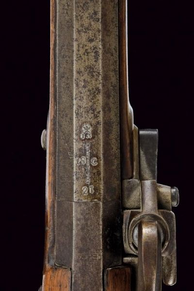 Kammerbuchse Mod. 1849 sistema Augustin  - Asta Rare Armi Antiche e Militaria da tutto il mondo - Associazione Nazionale - Case d'Asta italiane