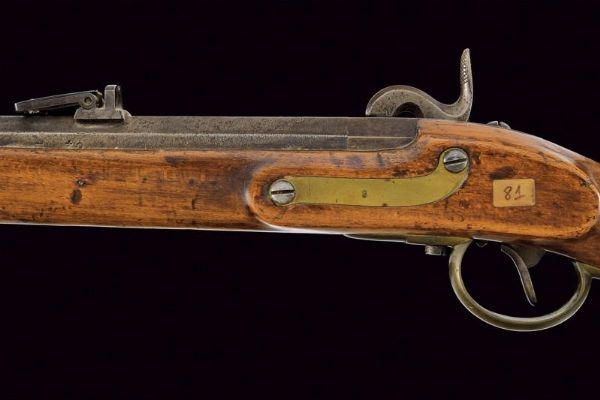 Kammerbuchse Mod. 1849 sistema Augustin  - Asta Rare Armi Antiche e Militaria da tutto il mondo - Associazione Nazionale - Case d'Asta italiane