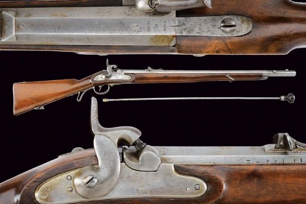 Dornstutzen Mod. 1854 Lorenz di Karl Pirlo  - Asta Rare Armi Antiche e Militaria da tutto il mondo - Associazione Nazionale - Case d'Asta italiane