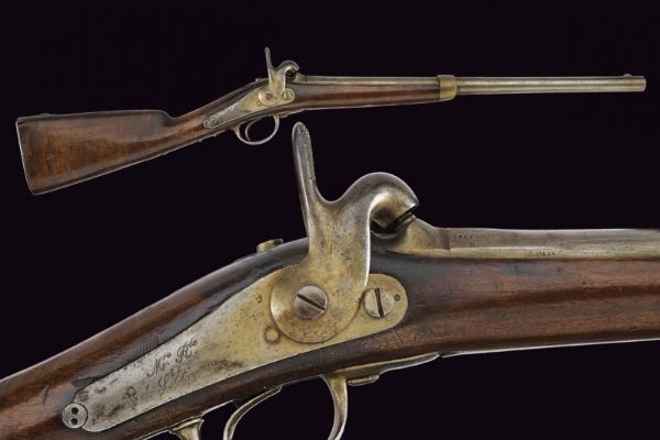 Carabina da cavalleria mod. 1840  - Asta Rare Armi Antiche e Militaria da tutto il mondo - Associazione Nazionale - Case d'Asta italiane