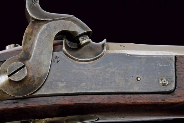 Fucile a luminello di Beuret Freres  - Asta Rare Armi Antiche e Militaria da tutto il mondo - Associazione Nazionale - Case d'Asta italiane