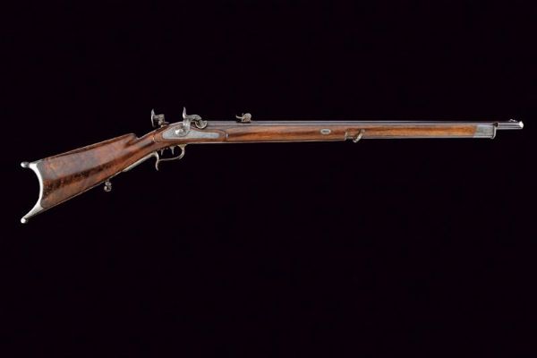 Fucile da tiro a luminello sul tipo della carabina federale Mod. 1851 di Zoller  - Asta Rare Armi Antiche e Militaria da tutto il mondo - Associazione Nazionale - Case d'Asta italiane