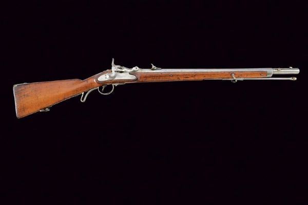 Jagerstutzen Mod. 1862/67 con sistema Wanzel  - Asta Rare Armi Antiche e Militaria da tutto il mondo - Associazione Nazionale - Case d'Asta italiane
