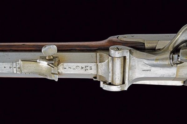 Jagerstutzen Mod. 1862/67 con sistema Wanzel  - Asta Rare Armi Antiche e Militaria da tutto il mondo - Associazione Nazionale - Case d'Asta italiane