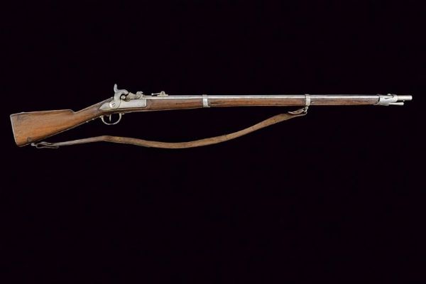 Fucile da fanteria Francotte mod. 1842 con sistema Milbank Amsler mod. 1867  - Asta Rare Armi Antiche e Militaria da tutto il mondo - Associazione Nazionale - Case d'Asta italiane