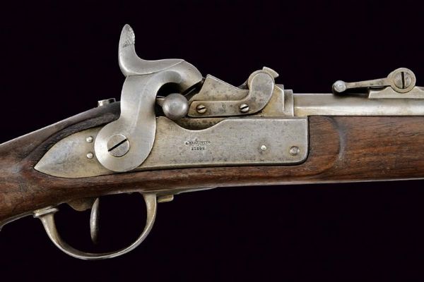 Fucile da fanteria Francotte mod. 1842 con sistema Milbank Amsler mod. 1867  - Asta Rare Armi Antiche e Militaria da tutto il mondo - Associazione Nazionale - Case d'Asta italiane