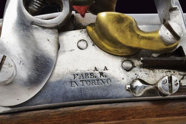 Pistola a pietra focaia da marina  - Asta Rare Armi Antiche e Militaria da tutto il mondo - Associazione Nazionale - Case d'Asta italiane