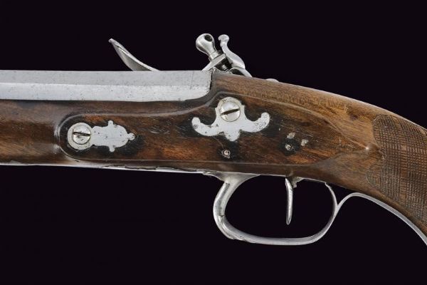 Paio di pistole a pietra focaia da ufficiale  - Asta Rare Armi Antiche e Militaria da tutto il mondo - Associazione Nazionale - Case d'Asta italiane