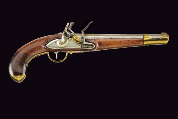 Pistola da cavalleria Mod. 1798/1828  - Asta Rare Armi Antiche e Militaria da tutto il mondo - Associazione Nazionale - Case d'Asta italiane