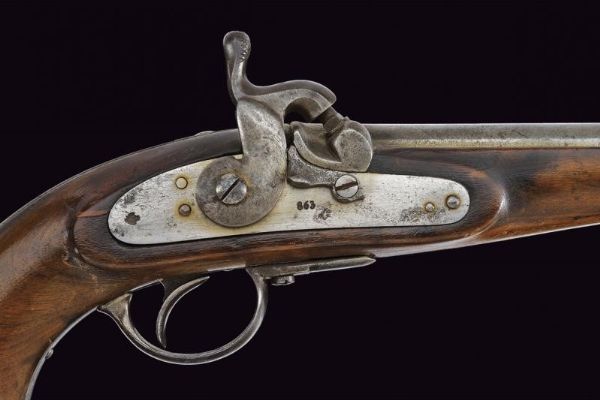 Pistola da cavalleria Lorenz Mod. 1862  - Asta Rare Armi Antiche e Militaria da tutto il mondo - Associazione Nazionale - Case d'Asta italiane