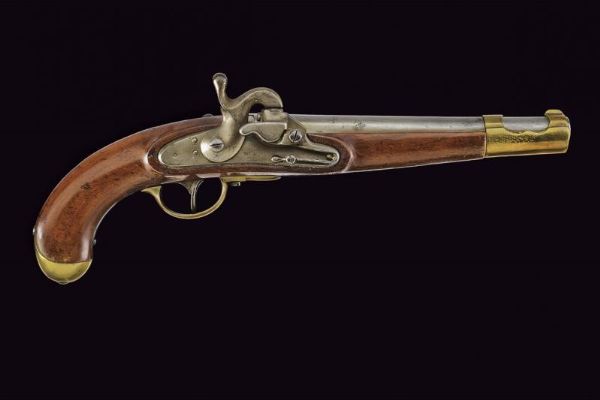Pistola da cavalleria Augustin mod. 1851  - Asta Rare Armi Antiche e Militaria da tutto il mondo - Associazione Nazionale - Case d'Asta italiane