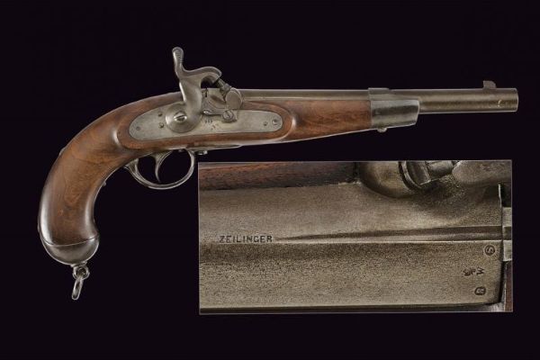 Pistola da cavalleria Lorenz Mod. 1862  - Asta Rare Armi Antiche e Militaria da tutto il mondo - Associazione Nazionale - Case d'Asta italiane