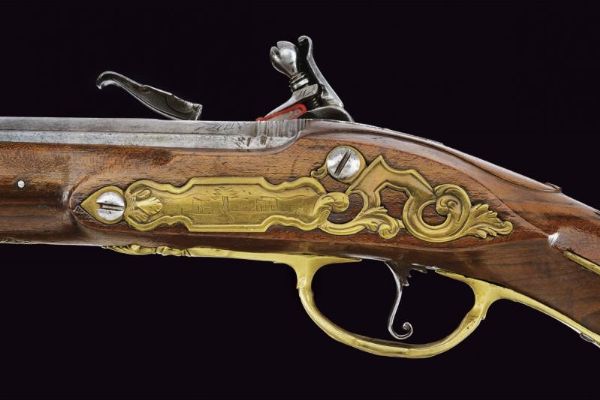 Paio di pistole a pietra focaia da fonda di Geronimo Zucoll  - Asta Rare Armi Antiche e Militaria da tutto il mondo - Associazione Nazionale - Case d'Asta italiane