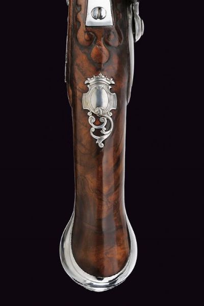 Paio di elenganti pistole a pietra focaia di Devillers  - Asta Rare Armi Antiche e Militaria da tutto il mondo - Associazione Nazionale - Case d'Asta italiane