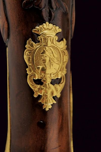 Raro paio di pistole a pietra focaia di Daniel Thiermay appartenute al Duca di Wurttemberg  - Asta Rare Armi Antiche e Militaria da tutto il mondo - Associazione Nazionale - Case d'Asta italiane