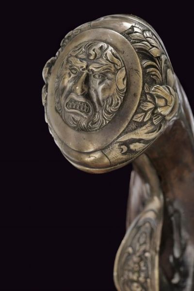 Pistola di Rousset ridotta a luminello, con fornimenti in argento  - Asta Rare Armi Antiche e Militaria da tutto il mondo - Associazione Nazionale - Case d'Asta italiane