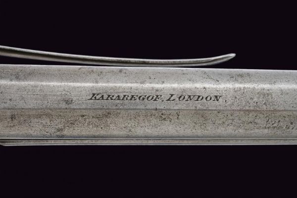 Pistola a luminello a due canne sovrapposte di Karabegof  - Asta Rare Armi Antiche e Militaria da tutto il mondo - Associazione Nazionale - Case d'Asta italiane