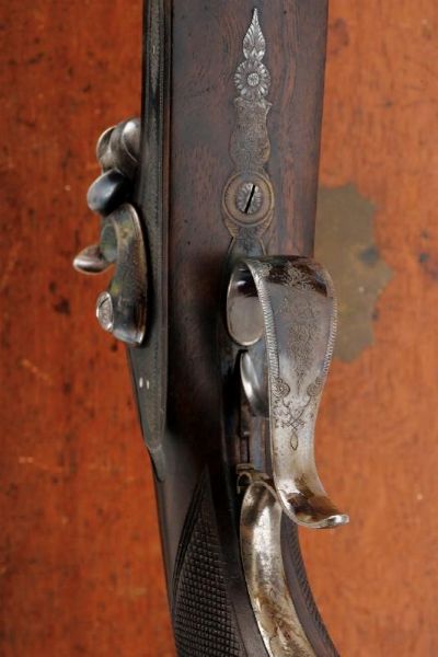 Bella pistola da tiro a luminello in cassetta di Gastinne Renette  - Asta Rare Armi Antiche e Militaria da tutto il mondo - Associazione Nazionale - Case d'Asta italiane