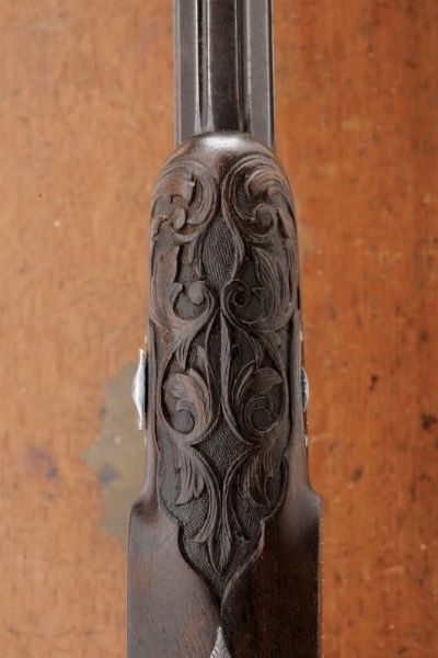 Bella pistola da tiro a luminello in cassetta di Gastinne Renette  - Asta Rare Armi Antiche e Militaria da tutto il mondo - Associazione Nazionale - Case d'Asta italiane