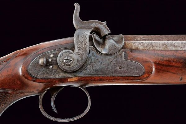 Paio di pistole a luminello  - Asta Rare Armi Antiche e Militaria da tutto il mondo - Associazione Nazionale - Case d'Asta italiane