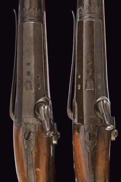 Paio di pistole a Luminello  - Asta Rare Armi Antiche e Militaria da tutto il mondo - Associazione Nazionale - Case d'Asta italiane