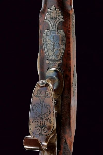 Paio di belle pistole a luminello da ufficiale di Le Page  - Asta Rare Armi Antiche e Militaria da tutto il mondo - Associazione Nazionale - Case d'Asta italiane