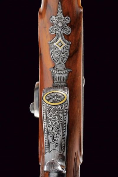 Paio di straordinarie di pistole a luminello di Carl Pirko  - Asta Rare Armi Antiche e Militaria da tutto il mondo - Associazione Nazionale - Case d'Asta italiane