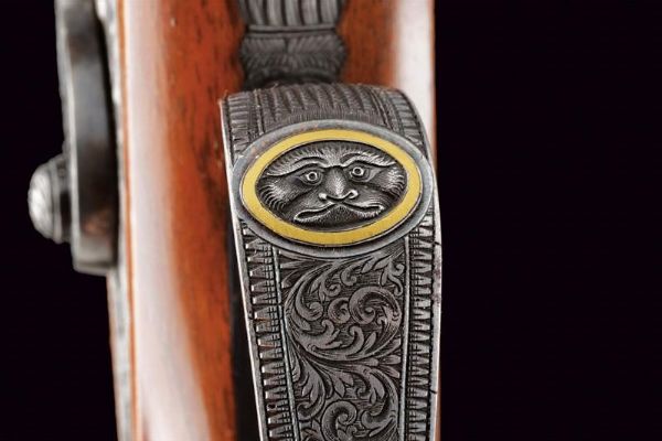 Paio di straordinarie di pistole a luminello di Carl Pirko  - Asta Rare Armi Antiche e Militaria da tutto il mondo - Associazione Nazionale - Case d'Asta italiane