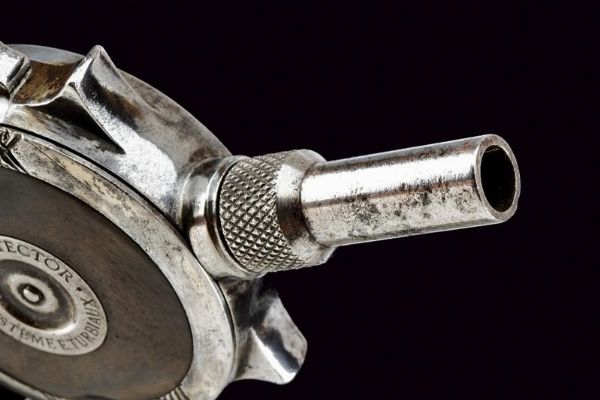 Pistola da palmo Le Protector di Turbiaux  - Asta Rare Armi Antiche e Militaria da tutto il mondo - Associazione Nazionale - Case d'Asta italiane