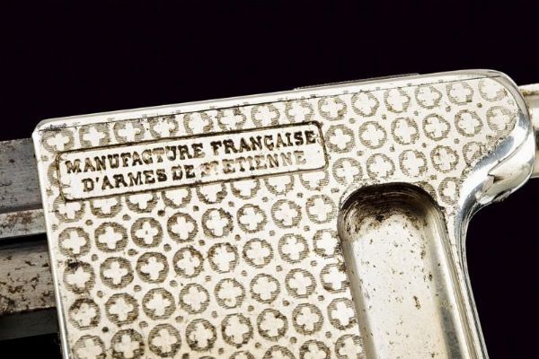 Pistola da palmo Mitrailleuse  - Asta Rare Armi Antiche e Militaria da tutto il mondo - Associazione Nazionale - Case d'Asta italiane