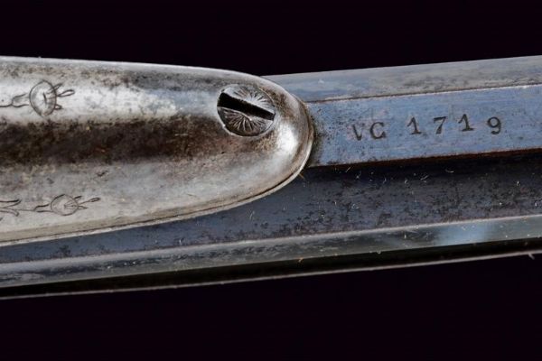 Rara pistola Collette a gravit� in cassetta  - Asta Rare Armi Antiche e Militaria da tutto il mondo - Associazione Nazionale - Case d'Asta italiane