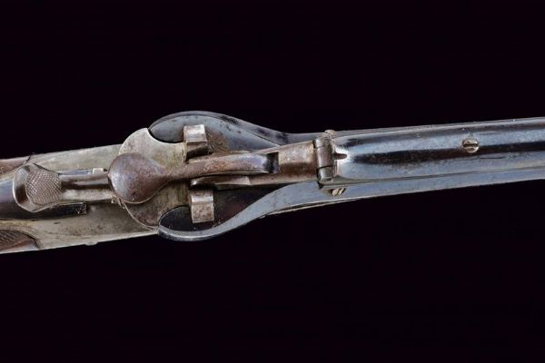 Rara pistola Collette a gravit� in cassetta  - Asta Rare Armi Antiche e Militaria da tutto il mondo - Associazione Nazionale - Case d'Asta italiane