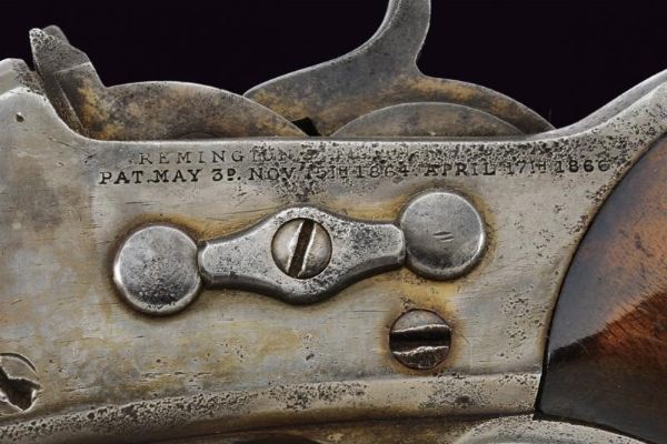 Pistola Remington 1871 Army Rolling Block  - Asta Rare Armi Antiche e Militaria da tutto il mondo - Associazione Nazionale - Case d'Asta italiane