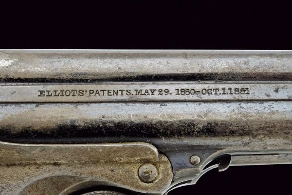 Remington-Elliot Deringer 32RF  - Asta Rare Armi Antiche e Militaria da tutto il mondo - Associazione Nazionale - Case d'Asta italiane