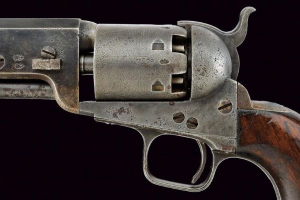 Colt Model 1851 Navy Revolver, London Model  - Asta Rare Armi Antiche e Militaria da tutto il mondo - Associazione Nazionale - Case d'Asta italiane