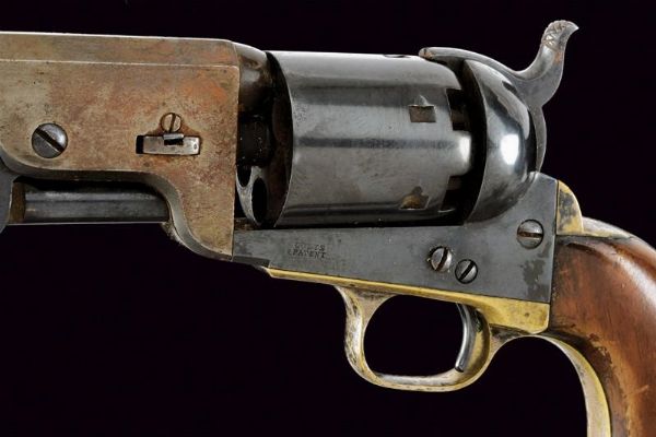 Colt Model 1851 Navy Revolver  - Asta Rare Armi Antiche e Militaria da tutto il mondo - Associazione Nazionale - Case d'Asta italiane