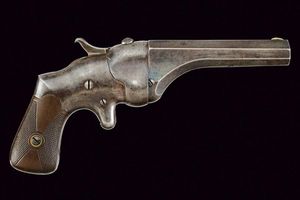 Rara Connecticut Arms & Manuf. Co. S.S. Deringer  - Asta Rare Armi Antiche e Militaria da tutto il mondo - Associazione Nazionale - Case d'Asta italiane
