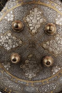 Bellissimo set di un khula-khud e sipar  - Asta Rare Armi Antiche e Militaria da tutto il mondo - Associazione Nazionale - Case d'Asta italiane