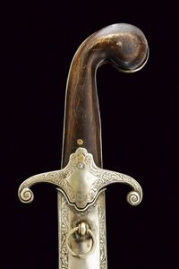Shamshir con fornimenti in argento  - Asta Rare Armi Antiche e Militaria da tutto il mondo - Associazione Nazionale - Case d'Asta italiane